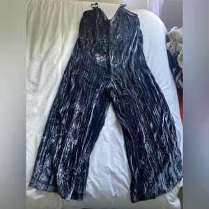 DOLAN crushed velvet tank jumpsuit